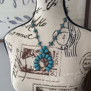 Turquoise Statement Necklace